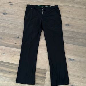 Alberto black golf pants